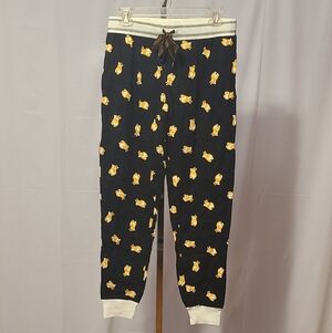 Corgi Pajama Pants Tie At The Top